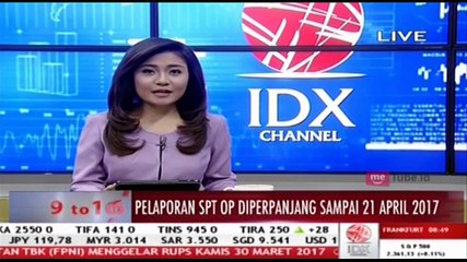 Pelaporan SPT OP Diperpanjang Hingga 21 April 2017