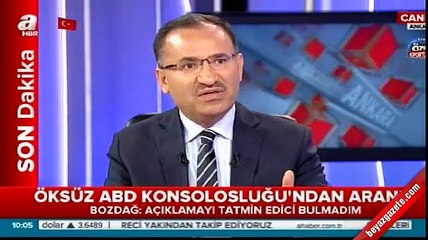 Adalet Bakanı Bozdağ'dan Adil Öksüz açıklaması