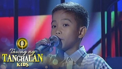 Tawag ng Tanghalan Kids: Alex Noleal | Titanium