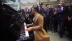 John Legend surprises bystanders with impromptu performance at St Pancras station