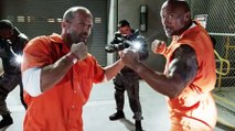 The Fate Of The Furious - Prison Riot - Dwayne Johnson vs Jason Statham