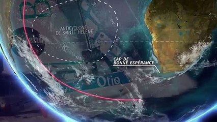 La collision du bateau de Kito de Pavant avec un cachalot au