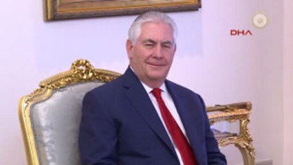 Başbakan Yıldırım, ABD Dışişleri Bakanı Rex Tillerson'ı Kabul Etti