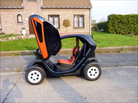 Renault Twizy, a funny, but useful electric car