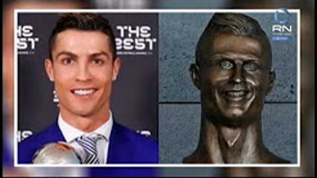 Quem viu o busto de Cristiano Ronaldo no Aeroporto da Madeira ficou com cara de estátua (vídeo)