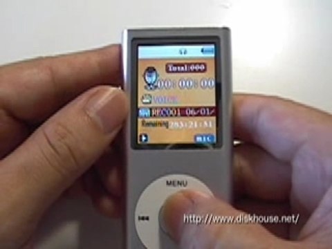 1.8 TFT液晶 iPod nano 2GenタイプMP3/MP4プレーヤー