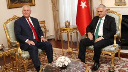 Yıldırım, ABD Dışişleri Bakanı ile Görüştü! Gündemde DEAŞ ve FETÖ Vardı