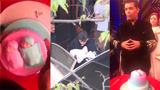 Karan Johar Gets EMOTIONAL While Celebrating Home Coming of His Twins Roohi And Yash Johar