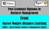 Post graduate diploma in Business management from (NMIMS) narsee monjee distance learning