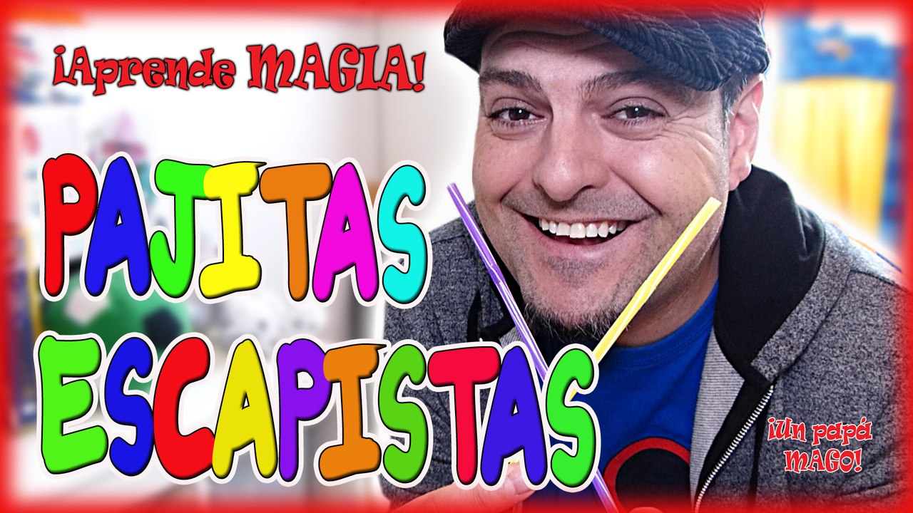 TRUCO DE MAGIA | PAJITAS ESCAPISTAS | APRENDE MAGIA | is Family Friendly