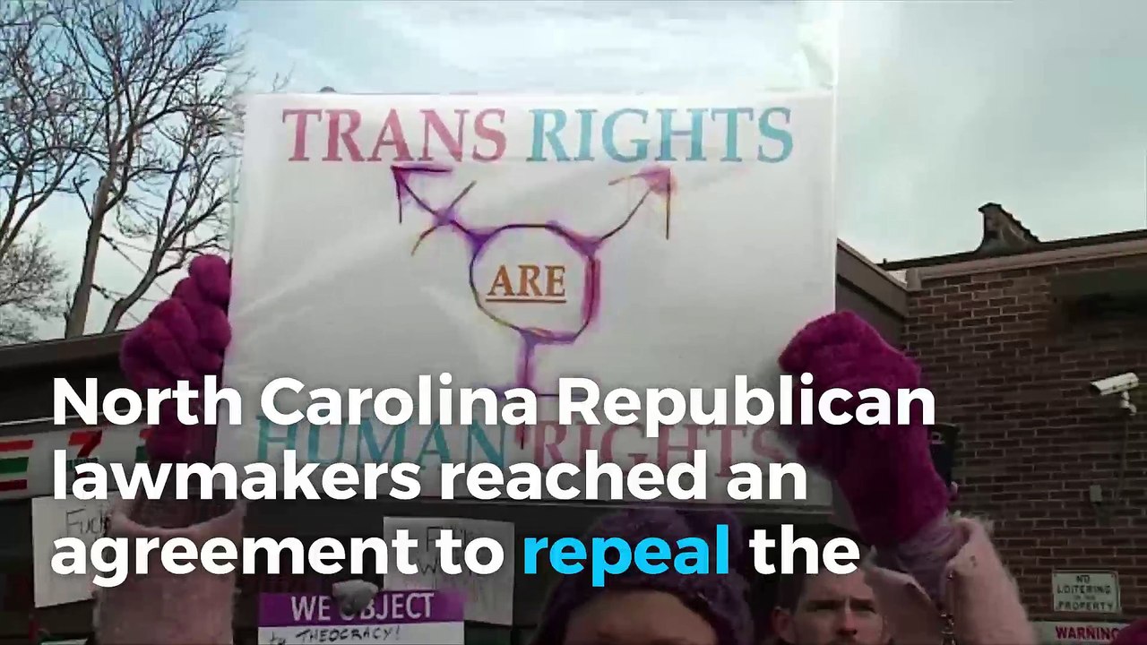 North Carolina reaches deal to repeal transgender bathroom law