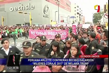 ¿Por qué Arlette Contreras recibió el premio ‘Mujer Coraje’ en EEUU?