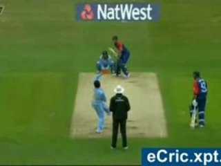 England vs India 2007 5th ODI All Sixes