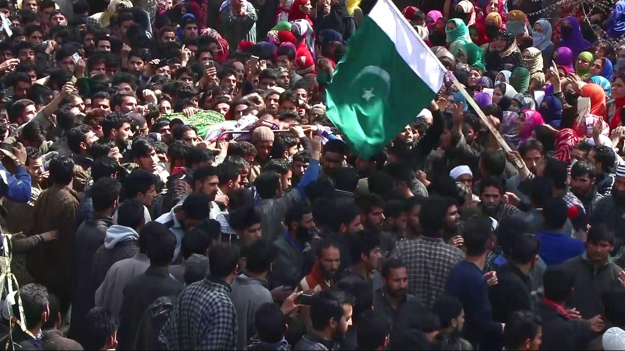 Funeral held in Kashmir for slain separatist