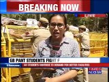Students Of GB Pant College Carry Forward Their Weeks-Long Protest Outside The Delhi Secretariat