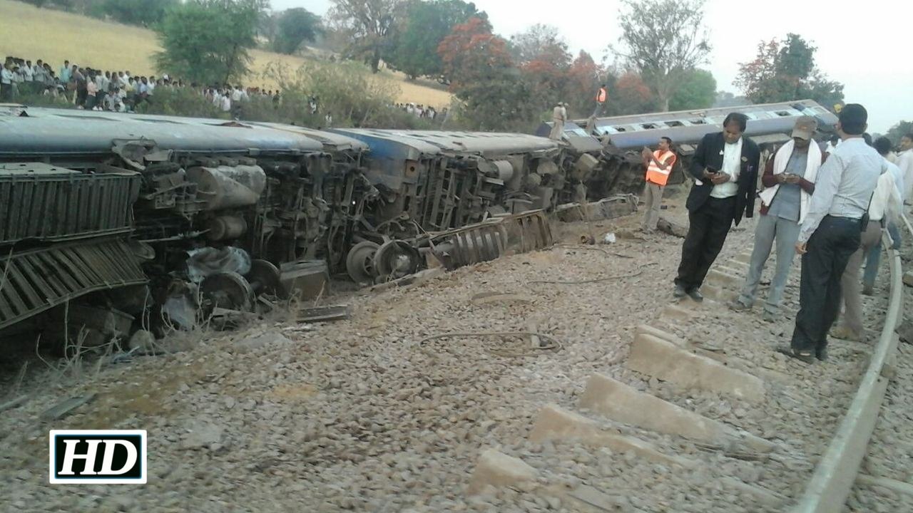 Mahakaushal Express derails in UP