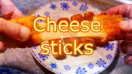 Скачать видео: TASTY CHEESE STICKS easy food recipes for dinner to make at home cooking vid - YouTube