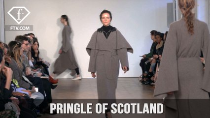 London F/W 17-18 - Pringle of Scotland Hairstyle	| FTV.com