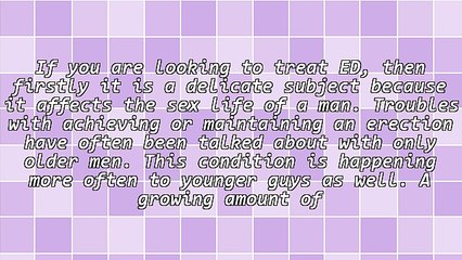 How to Treat ED - Need A Little Extra Help In The Bedroom?