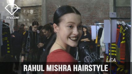 Paris Fashion Week Fall/WInter 2017-18 - Rahul Mishra Hairstyle | FTV.com