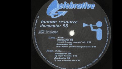 Human Resource - Dominator '98 (Dj Misjah Harddub) (B1)