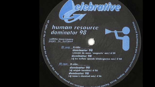 Human Resource - Dominator '98 (Dj Misjah Harddub) (B1)