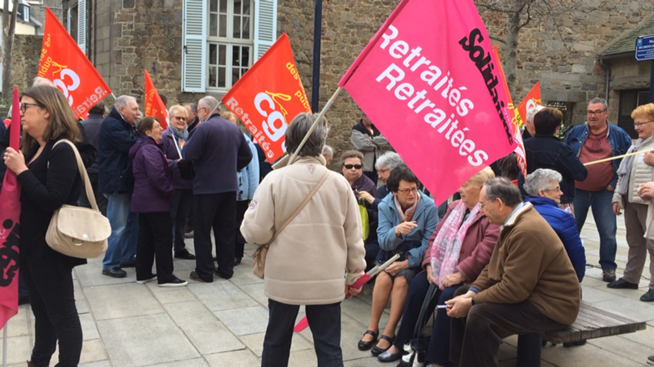 Manifestation des retraités