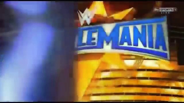 WWE WrestleMania 33 AJ Styles vs Shane McMahon (Official Match Card)