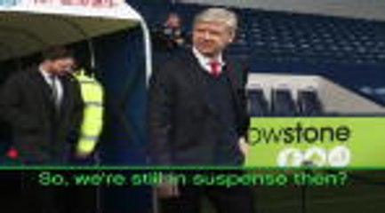 Wenger 'clear in his mind' on Arsenal future