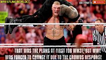 WWE BREAKING NEWS- WWE'S LEAKED PLANS FOR AFTER WM33 (Brock Lesnar, Undertaker, Roman Reigns)