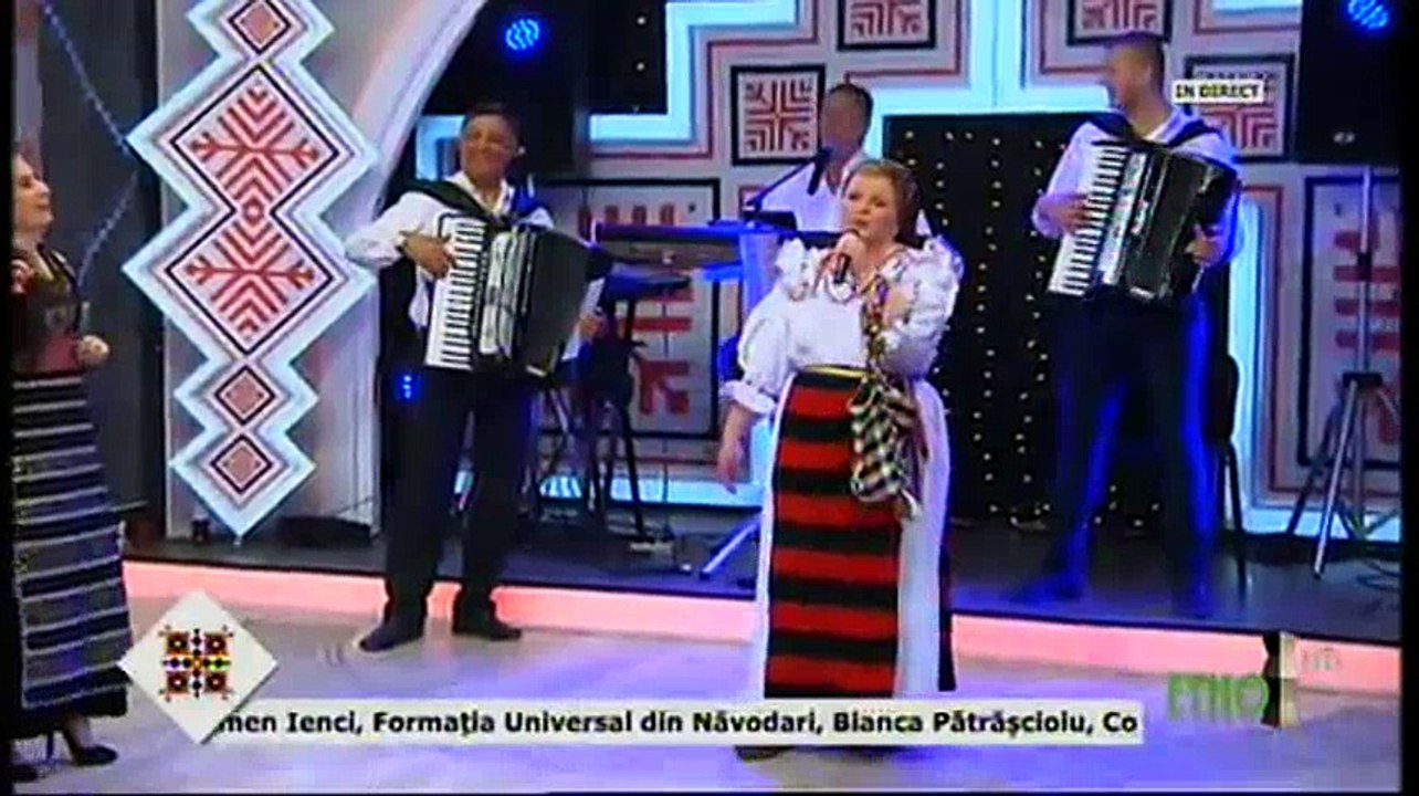 Axenia Rozniciuc - Azi m-o prins un dor de-acasa (Seara buna, dragi romani! - ETNO TV - 27.03.2017)