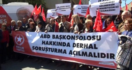 ABD Başkonsolosluğu Önünde 'Adil Öksüz' Protestosu Düzenlendi