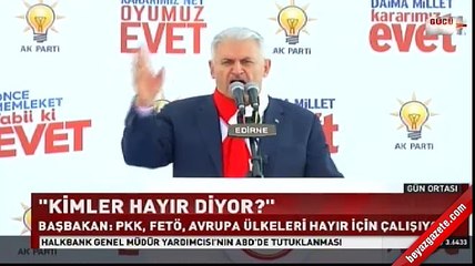 Yıldırım: Sen niye karşı çıkıyorsun CHP