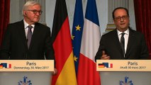 Déclaration conjointe avec M. Frank-Walter STEINMEIER, le président de la République fédérale d’Allemagne