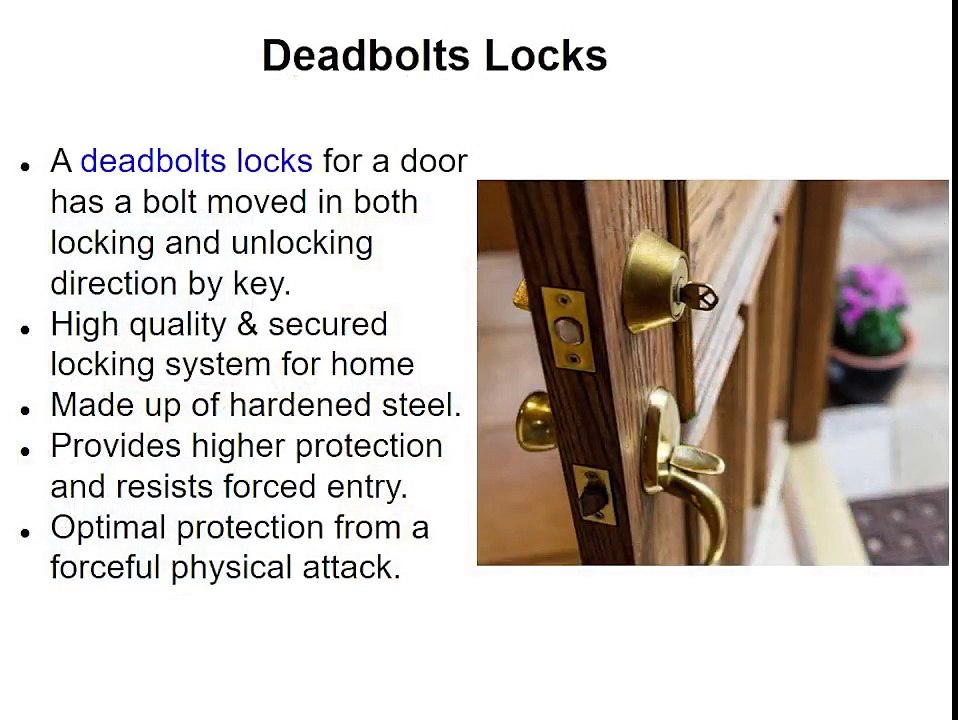 Is regular deadbolt secured than Key-less lock?