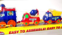 Train and Car Videos For Kids I Play Train Toy Equipment I Trains Videos