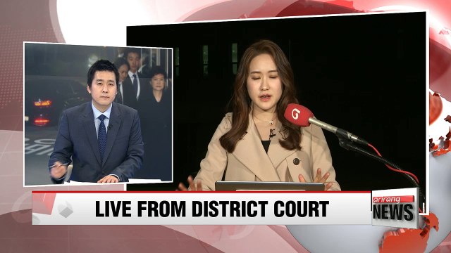 Arrest warrant hearing for former President Park Geun-hye ends