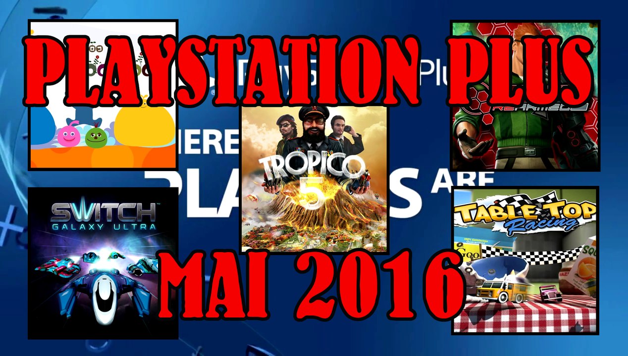 Playstation Plus Mai 2016