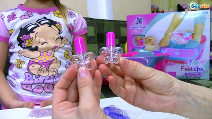 Купаем ноги в ванночке Играем вместе с мамой Видео для детей Мой ВЛОГ