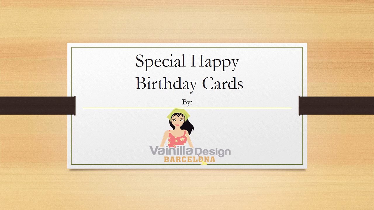 Special Birthday Cards