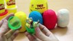 Play Doh Surprise Eggs - Kinder Surprise Cars 2 Spongebob Disney Pixar-5d12VbghDC0