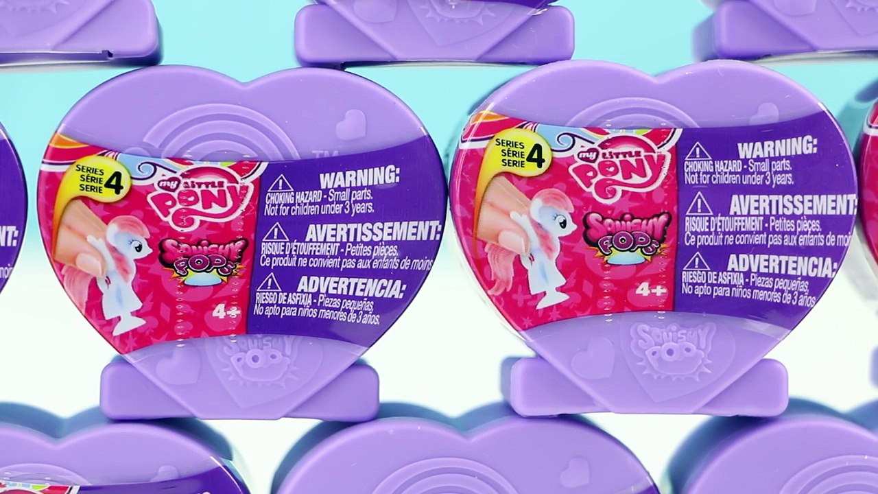 My Little Pony Squishy Pops Series 4 - FUZZY PONIES!!