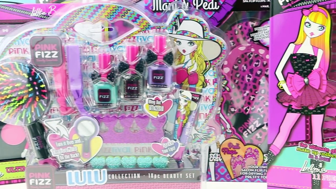 PINK FIZZ Beauty Set MEGA Haul! Nail Polish, Lip Gloss, Eyeshadow and More!