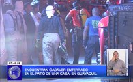Encuentran cadáver enterrado en el patio de una casa en Guayaquil