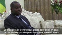 La Centrafrique ne doit pas être oubliée, plaide son président