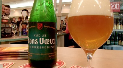 Coup de coeur pour la bière "Avec les bons voeux de Dupont"