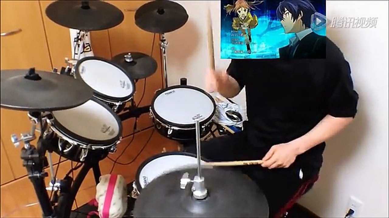【Black Bullet】【OP】-Black Bullet-【drum cover】【叩いてみた】