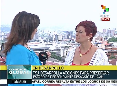 Díaz: La AN de Venezuela está conflicto con los otros poderes públicos