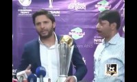 Shahid Afridi Media Talk At Edhi Home with ICC Champions Trophy