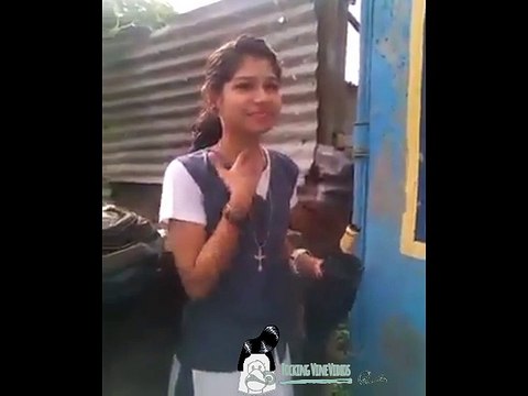 Girl Drinking Beer First Time.